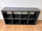 Ikea 8 vaks kallax open kast vakkenkast 4x2 zwart, Ophalen, 100 tot 150 cm, 5 laden of meer, Zo goed als nieuw