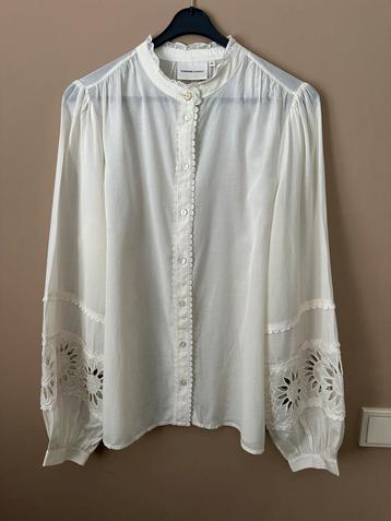 Fabienne Chapot - Luxe Blouse - mt 40 - Off White - Nieuw beschikbaar voor biedingen
