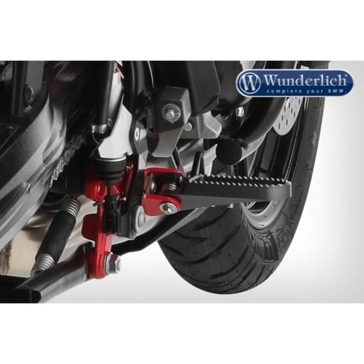 Wunderlich voetsteun berijder titanium  25910-102, Motoren, Accessoires | Overige, Nieuw, Ophalen of Verzenden