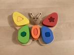 *goede staat* houten vlinder puzzel vormen regenboog kleuren, Kinderen en Baby's, Speelgoed | Kinderpuzzels, 10 tot 50 stukjes