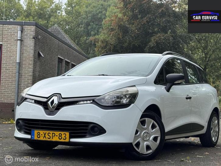 Renault Clio Estate 1.5 dCi ECO Night&Day/NAP/NWE APK/1e EIG, Auto's, Renault, Bedrijf, Te koop, Clio, ABS, Airbags, Airconditioning