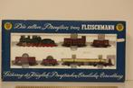 Fleischmann 7886 N Pruissische goederentrein locomotief met, Fleischmann, Nieuw, Ophalen of Verzenden, Gelijkstroom
