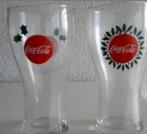 Twee Coca Cola Glazen Kerst, Ophalen of Verzenden, Zo goed als nieuw, Frisdrankglas