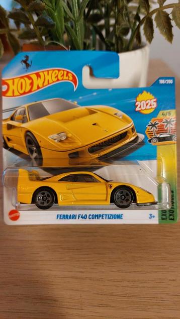 Hot Wheels Ferrari F40 Competizione 2025 beschikbaar voor biedingen