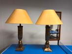 2 staande lampen, Huis en Inrichting, Lampen | Tafellampen, Ophalen of Verzenden, Hout, 50 tot 75 cm