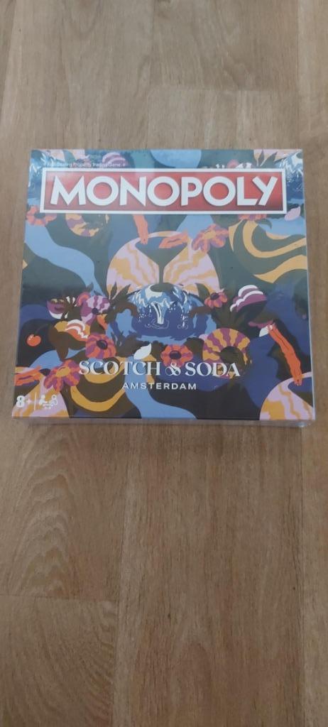 bordspel seal Monopoly Amsterdam Scotch & Soda Monopolie, Hobby en Vrije tijd, Gezelschapsspellen | Bordspellen, Nieuw, Een of twee spelers