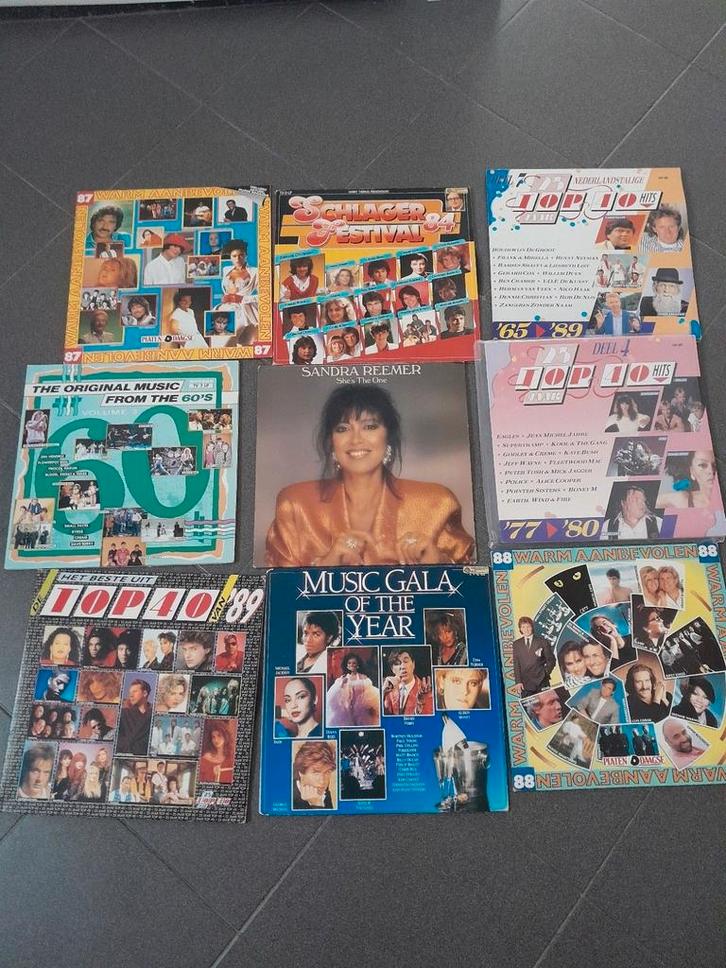 Diverse Vinyl LP's - Jaren '60, '70, '80, Cd's en Dvd's, Cd's | Verzamelalbums, Gebruikt, Pop, Ophalen of Verzenden