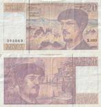 FRANKRIJK 1992 20 francs #151f VF, Verzenden, Frankrijk, Los biljet