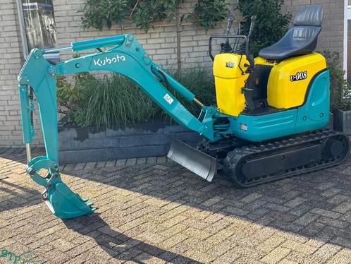 Kubota U- 008 Minigraver met 3cil. diesel gebruikte graafmac, Zakelijke goederen, Machines en Bouw | Kranen en Graafmachines, Graafmachine