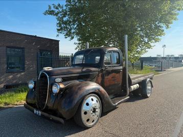 1938 Ford Oval Grill Dually Flatbed Truck Patina Hotrod beschikbaar voor biedingen