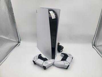 Sony Playstation 5 Disk 1TB + 2 Controllers | Nette Staat beschikbaar voor biedingen