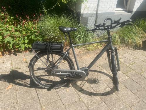 Elektrische herenfiets, multicycle, 61 cm. Gechipt, Fietsen en Brommers, Elektrische fietsen, Gebruikt, Overige merken, 59 cm of meer