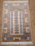 Vintage handgeknoopt oosters tapijt kayseri zijde 197x120