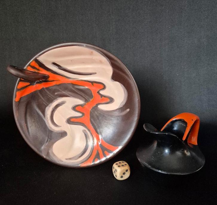 Plateelbakkerij Zenith, sepia 616 Willem Stuurman, Antiek en Kunst, Antiek | Keramiek en Aardewerk, Ophalen of Verzenden