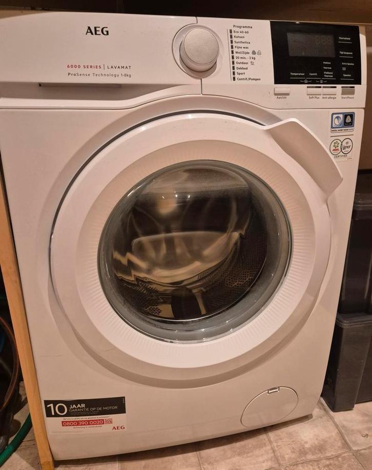 AEG wasmachine, Witgoed en Apparatuur, Wasmachines, Gebruikt, Minder dan 85 cm, 1200 tot 1600 toeren, Ophalen