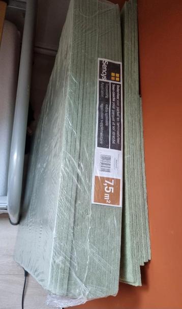 8m2 ondervloer (gratis)