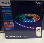 NİEUW İN DOOS Philips LED Lightstrip 5m met afstandsbedienin, Ophalen of Verzenden, Nieuw, Kunststof, Minder dan 50 cm