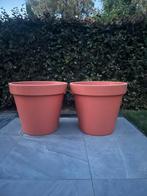 Kunststof bloempot XXL, Tuin en Terras, Bloembakken en Plantenbakken, Ophalen, Zo goed als nieuw, Rond, Kunststof