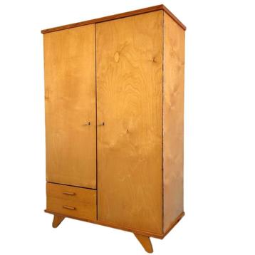 Vintage kledingkast meidenkast deens design mid-century beschikbaar voor biedingen