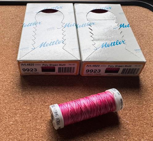 Mettler Poly Sheen multi machine borduurgaren, Computers en Software, 3D-printerbenodigheden, Zo goed als nieuw, Ophalen of Verzenden