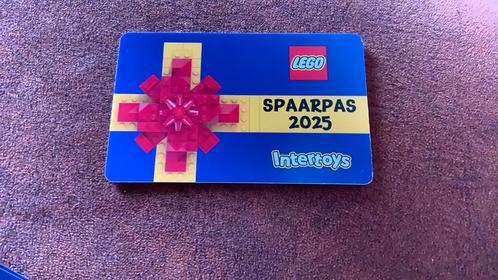 Lego Intertoys spaarpas met 7 punten, Hobby en Vrije tijd, Spaarzegeltjes, Zegels, Bonnen of Punten, Winkel, Super of Benzinepomp
