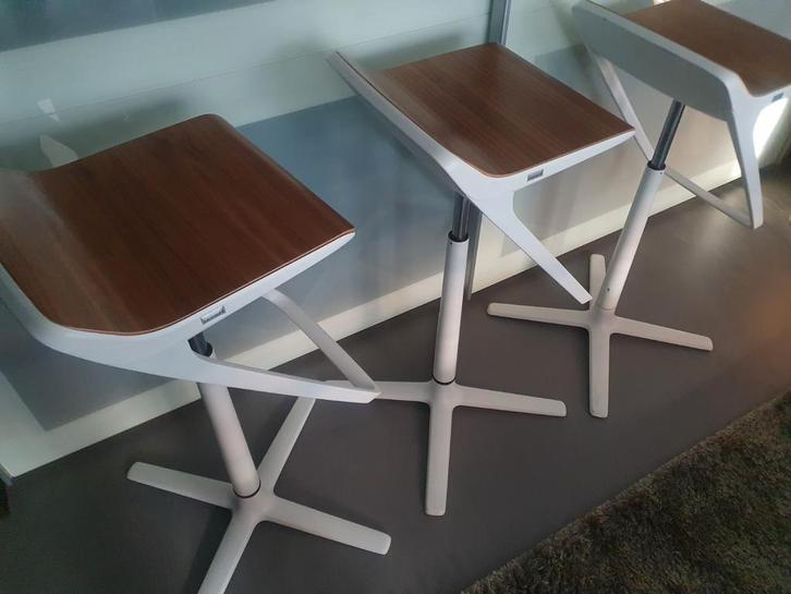 ***3x INTERSTUHL KINETIC design barkrukken (NIEUWSTAAT!!)***, Huis en Inrichting, Barkrukken, Zo goed als nieuw, 60 tot 90 cm