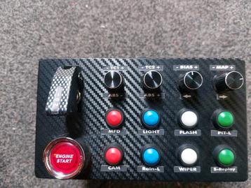 Button box , fly sim control, in prima staat  beschikbaar voor biedingen