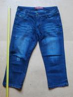 Capri korte broek XFN Jeans Denim stretch spijkerbroek L, Blauw, Ophalen of Verzenden, Zo goed als nieuw, W30 - W32 (confectie 38/40)