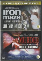Murder On The Orient Express / Iron Maze (DVD) Nieuw & Seal, Cd's en Dvd's, Dvd's | Thrillers en Misdaad, Ophalen of Verzenden