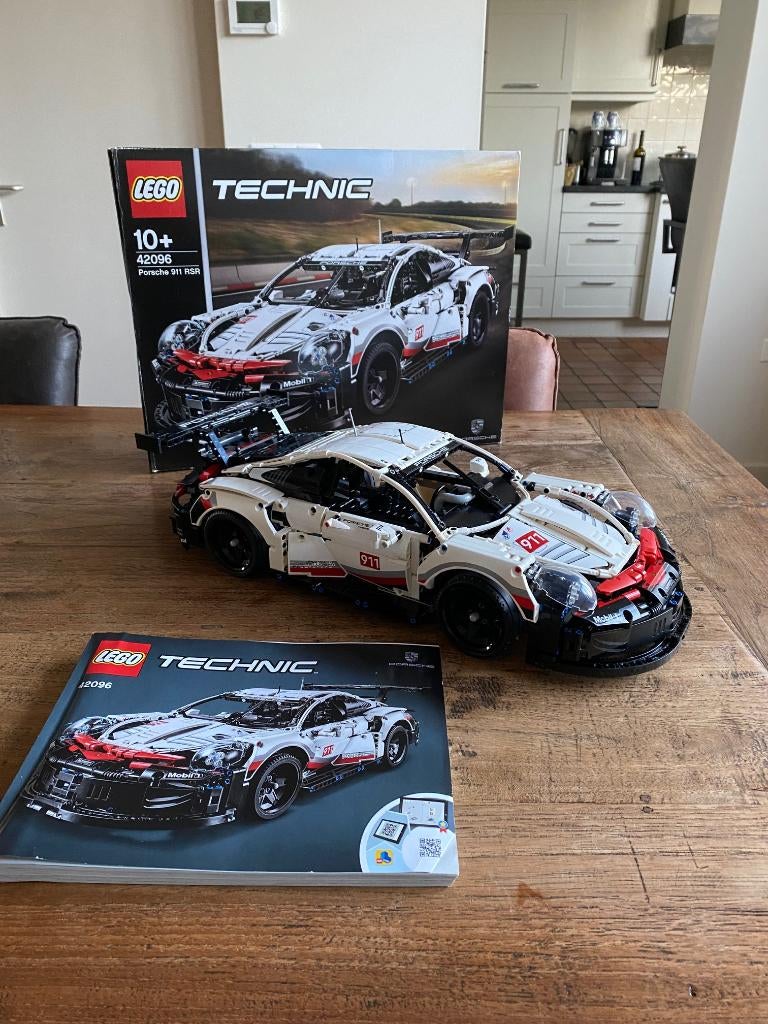 Lego Technic 42096 Porsche 911 RSR, Lego, Compleet, Ophalen of Verzenden, Zo goed als nieuw