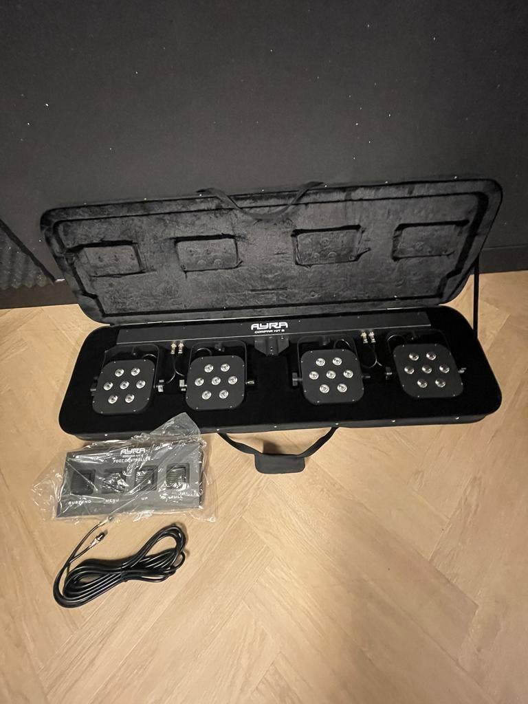 2x Ayra Compar Kit 2 + Footpedal – Nieuw in verpakking!, Ophalen, Zo goed als nieuw, Licht