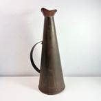 Antieke koperen scheeps megafoon / loud hailer, Gebruiksvoorwerp, Motorboot of Zeilboot, Zo goed als nieuw, I