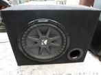 Kicker Subwoofer incl. Kist, Auto diversen, Ophalen, Gebruikt