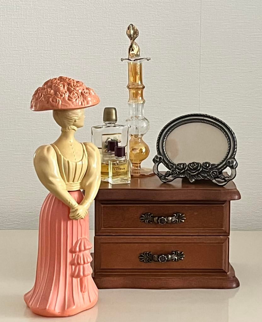 Vintage Sieradenkastje, Antiek en Kunst, Curiosa en Brocante, Ophalen of Verzenden