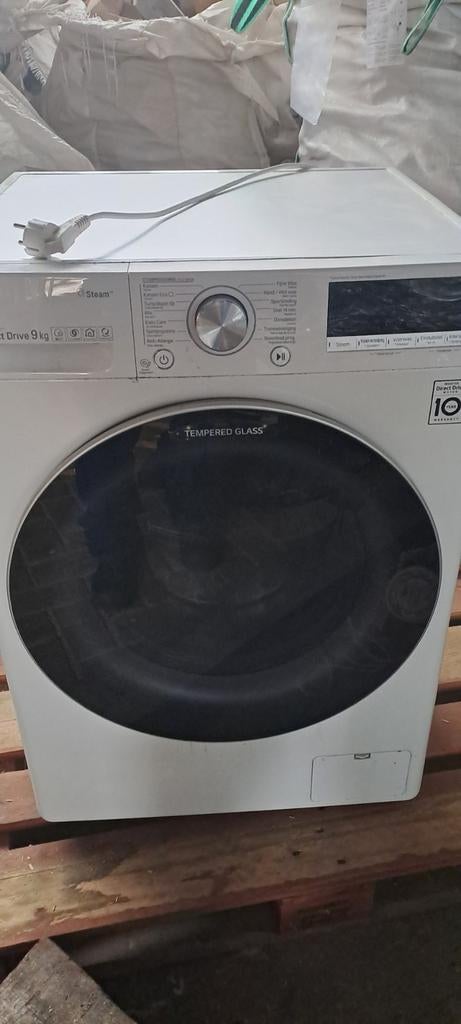 Wasmachine, Ophalen, 1200 tot 1600 toeren, Gebruikt, 8 tot 10 kg