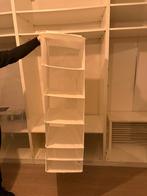 IKEA SKUBB Hangende Opberger met 6 Vakken - Wit, Ophalen, Met plank(en), Gebruikt, 100 tot 150 cm