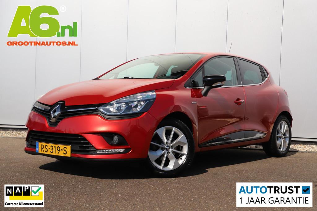Renault Clio 0.9 TCe Limited Navigatie Airco Cruise Control, Voorwielaandrijving, 898 cc, Stof, Gebruikt