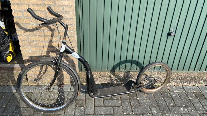 Leuke step voor volwassenen met handremmen, Fietsen en Brommers, Steps, Gebruikt, Gewone step, Ophalen