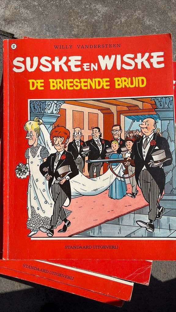 Suske en Wiske - de briesende bruid uit 1971, Eén stripboek, Ophalen of Verzenden, Zo goed als nieuw