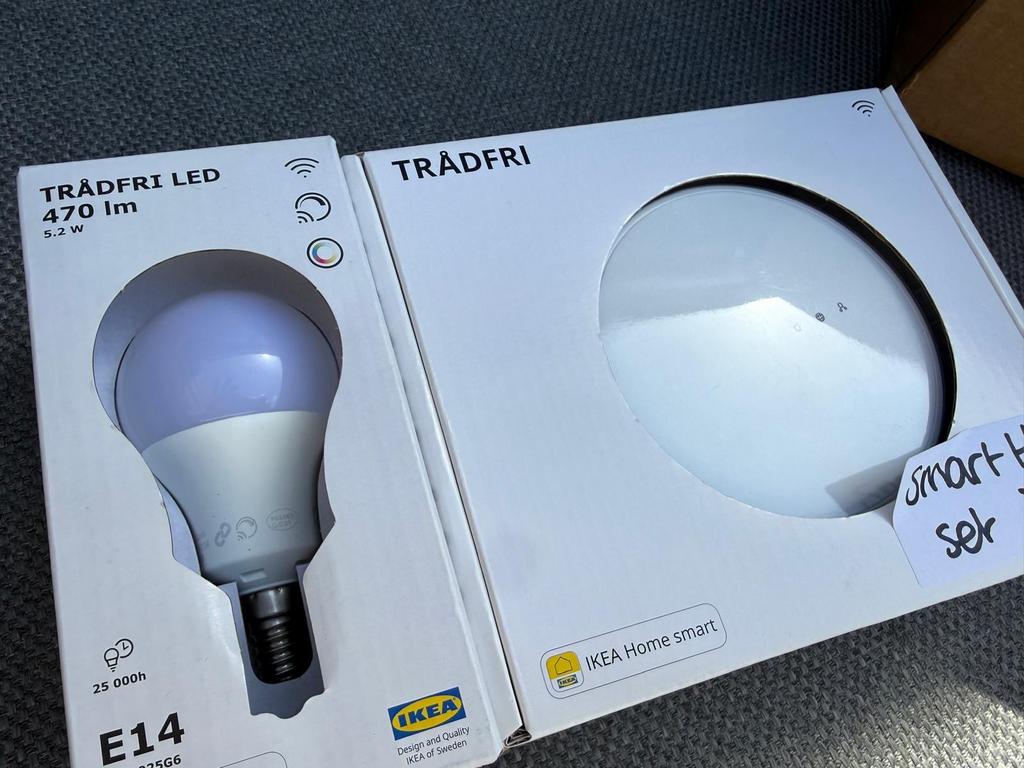 IKEA Tradfri smart home hub met E14 lamp, Ophalen of Verzenden, Nieuw