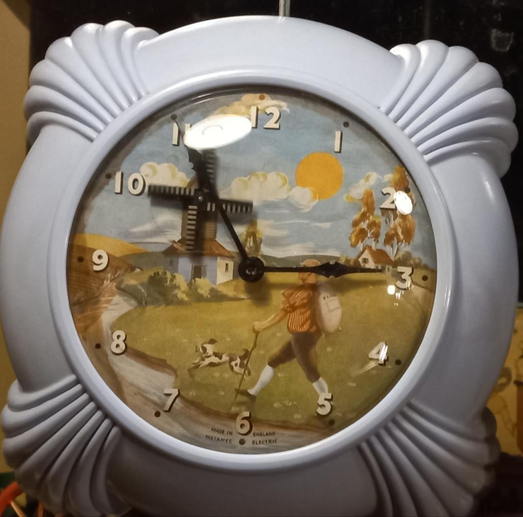 Antiek elektrisch kinderklokje, Antiek en Kunst, Antiek | Klokken, Ophalen of Verzenden