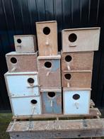 Broedblokken nestkasten parkieten, Ophalen, Hout, Broedkooi of Kweekkooi