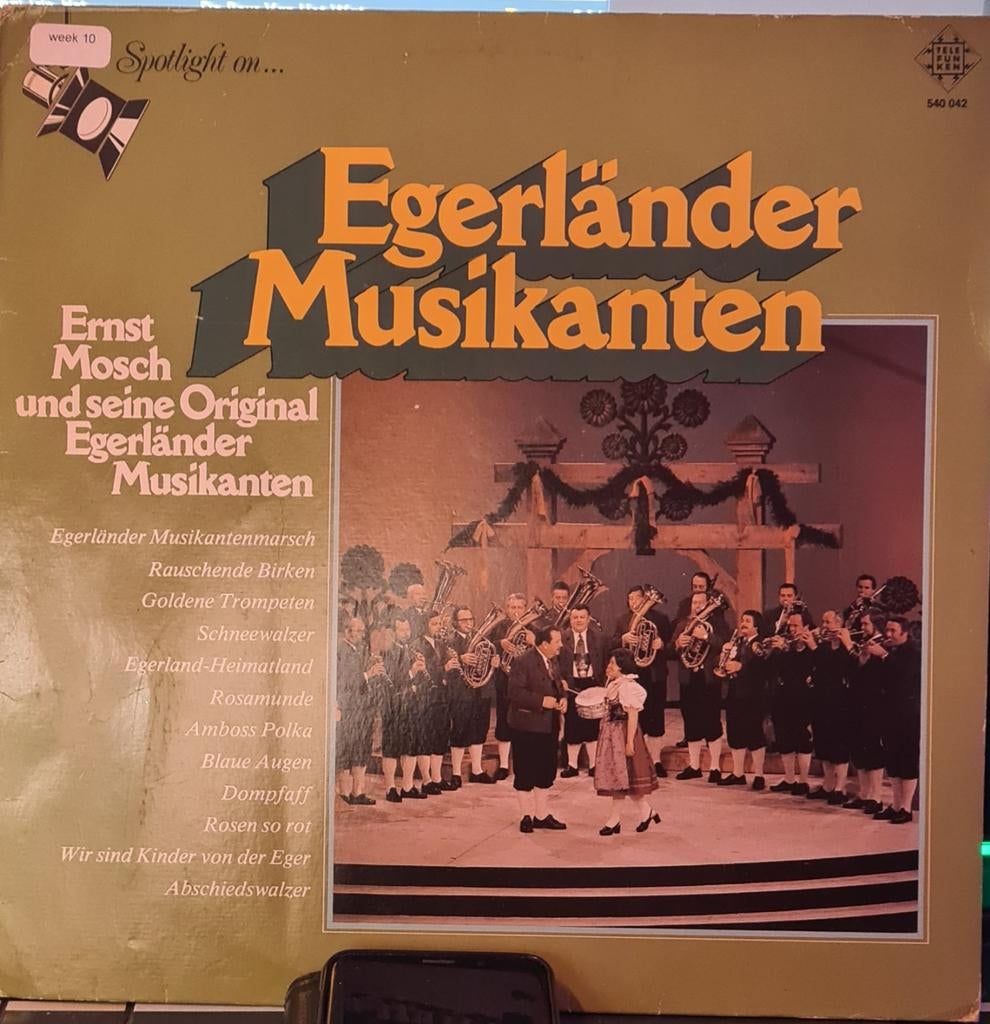 Ernst Mosch und seine Original Egerländer Musikanten LP, Ophalen of Verzenden