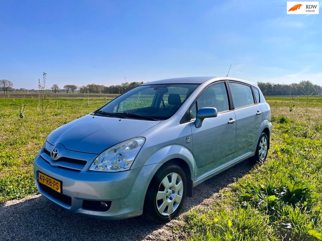 Toyota Corolla Verso 1.8 VVT-i Sol, 1330 kg, Gebruikt, Zwart, 4 cilinders