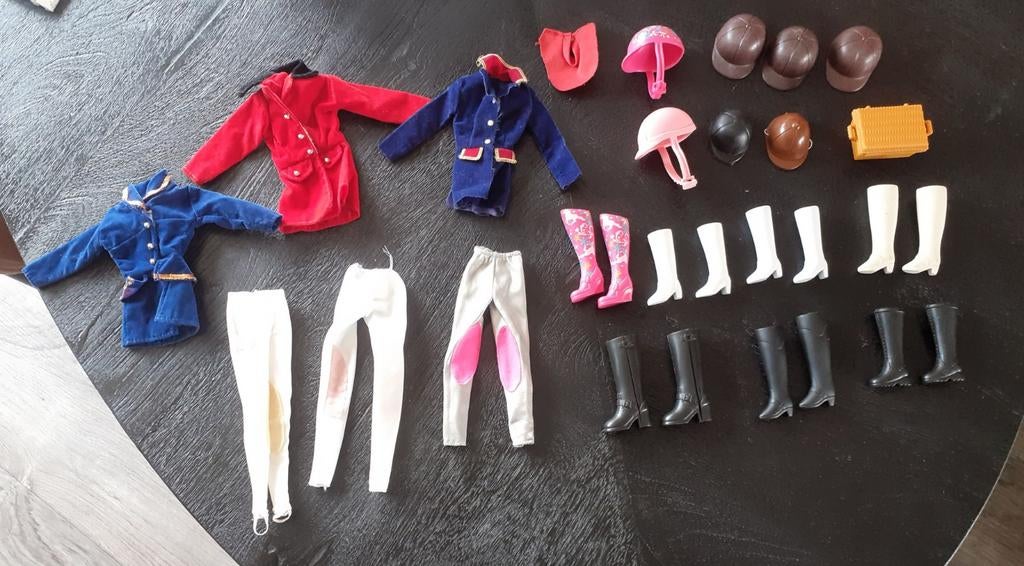 Barbie Paardrij kleding en accessoires, Ophalen, Barbie