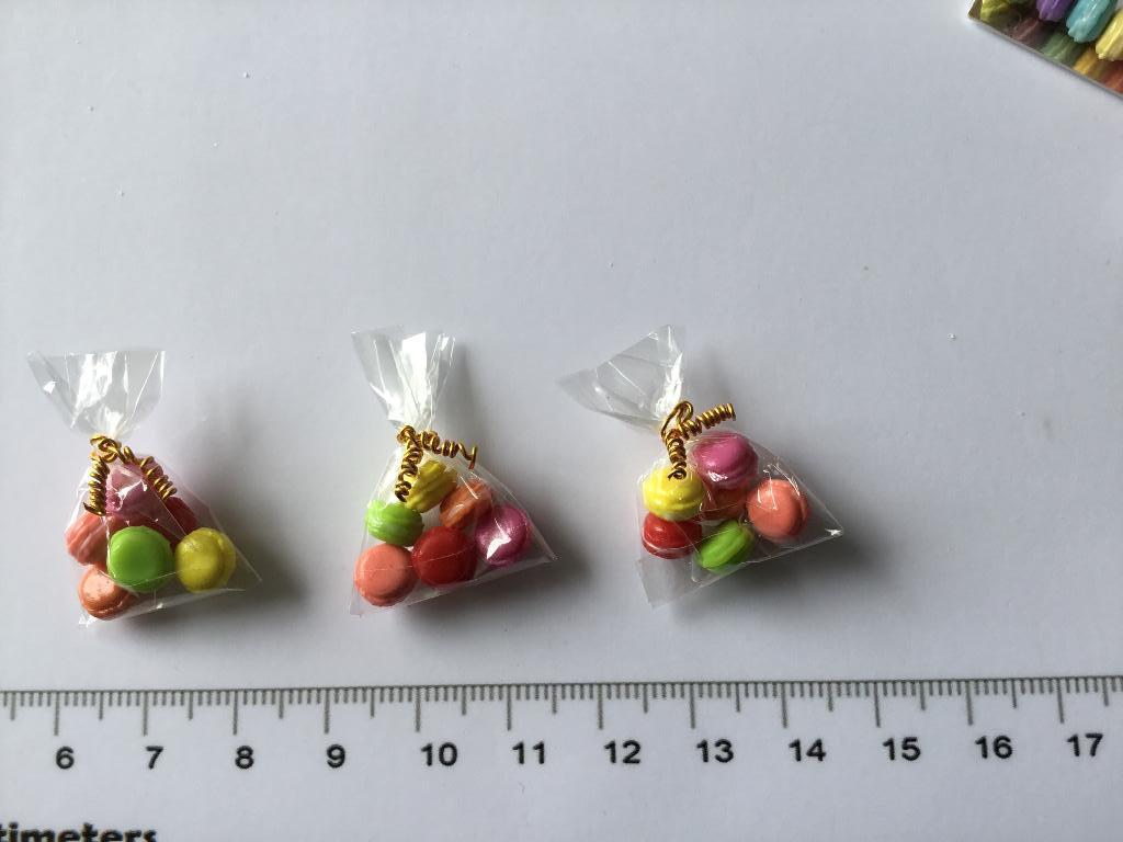 Poppenhuis miniaturen macarons 307, Ophalen of Verzenden, Nieuw, Poppenhuis