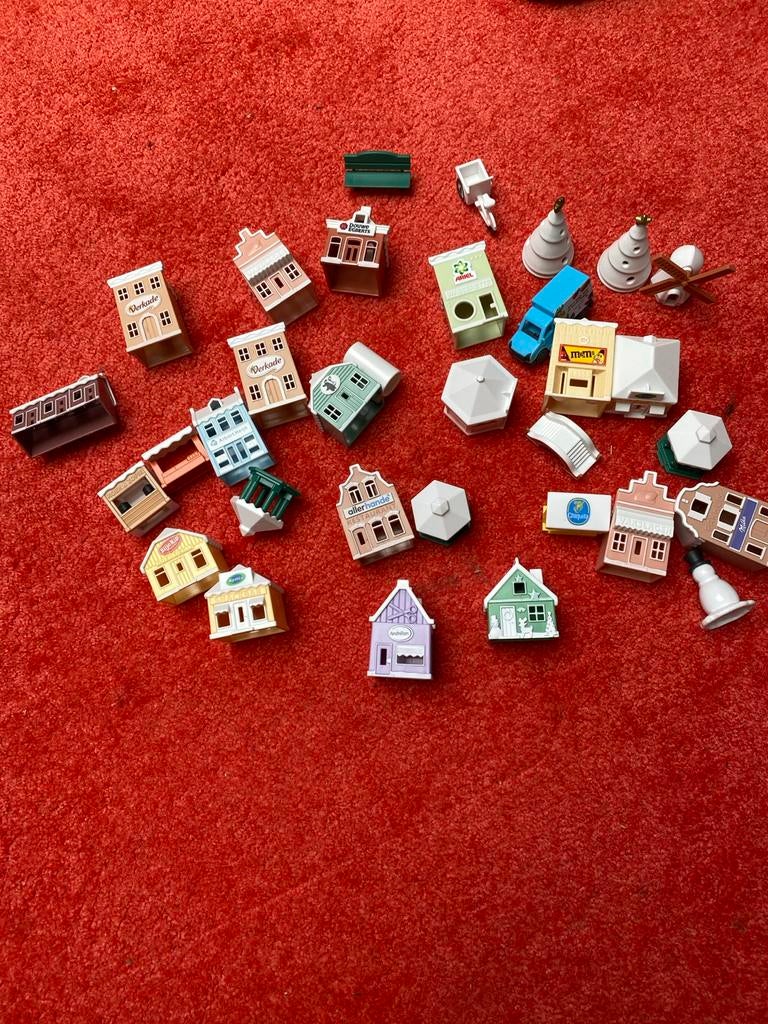 Grote collectie AH huisjes en andere miniaturen, Ophalen of Verzenden, Gebruikt