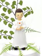 Leuke communie jongetje met een kaars., Ophalen of Verzenden, Nieuw, Versiering, Overige