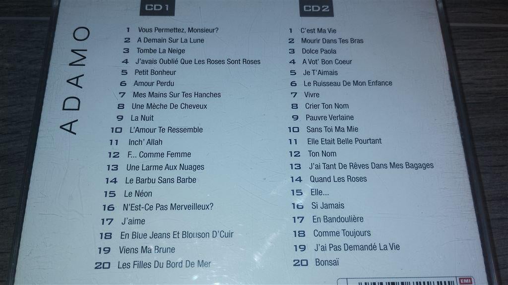 Adamo - Alle 40 Goed [2 CD], Cd's en Dvd's, Ophalen of Verzenden, Zo goed als nieuw, Aziatisch