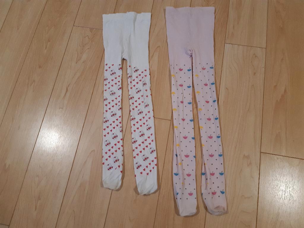 twee panty maillots, Kinderen en Baby's, Kinderkleding | Maat 116, Ophalen of Verzenden, Gebruikt, Meisje, Overige typen